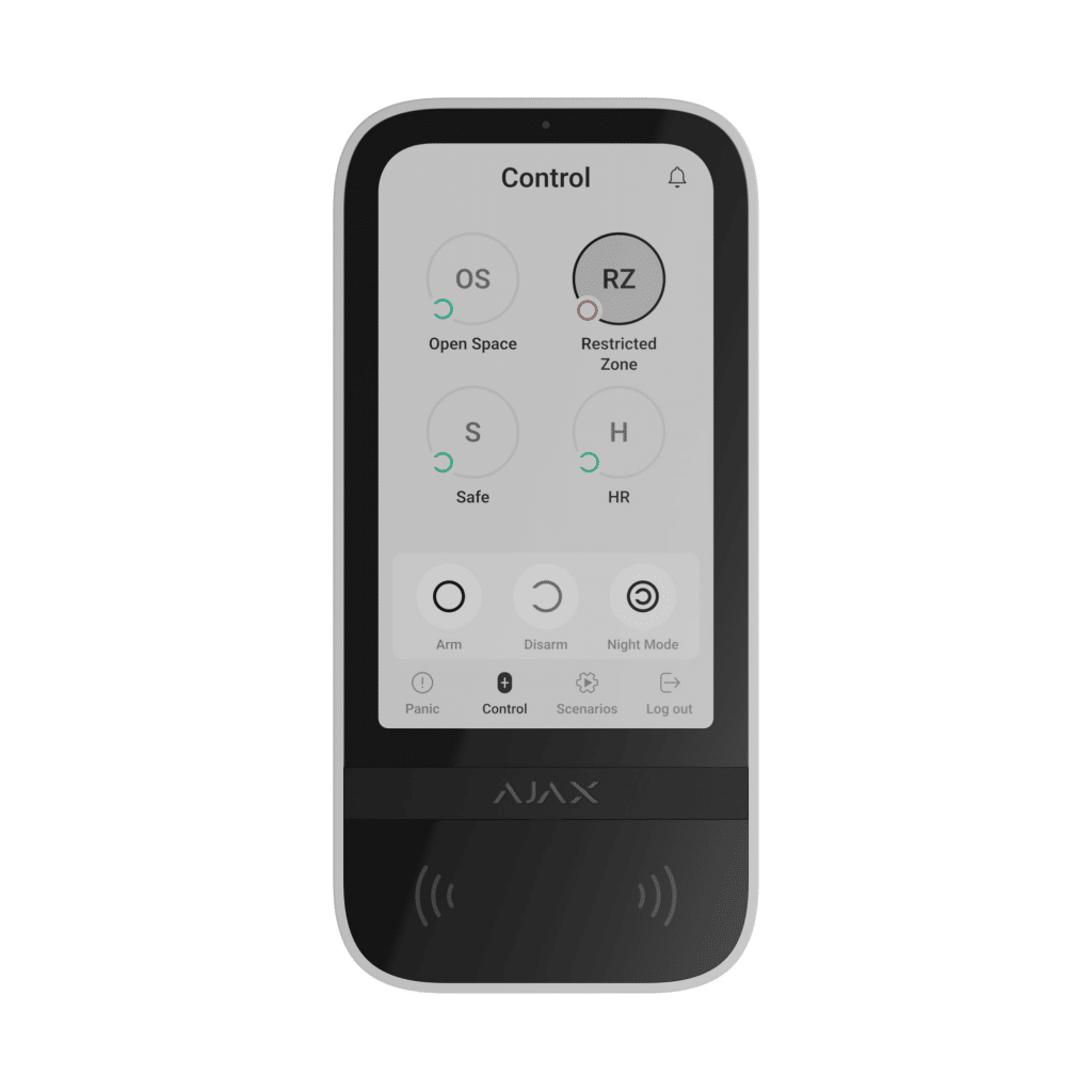 Ajax Bedienpanel - Keypad TouchScreen Ajax Bedienpanel - Keypad TouchScreen